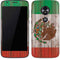 Mexican Flag Dark Wood Moto E5 Play Skin